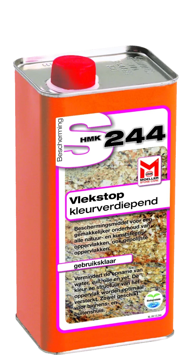 HMK S244 - Vlekstop Kleurverdiepend - 1Ltr