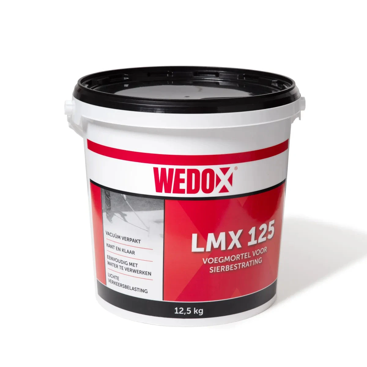 Wedox LMX 125 Zilvergrijs 12,5kg