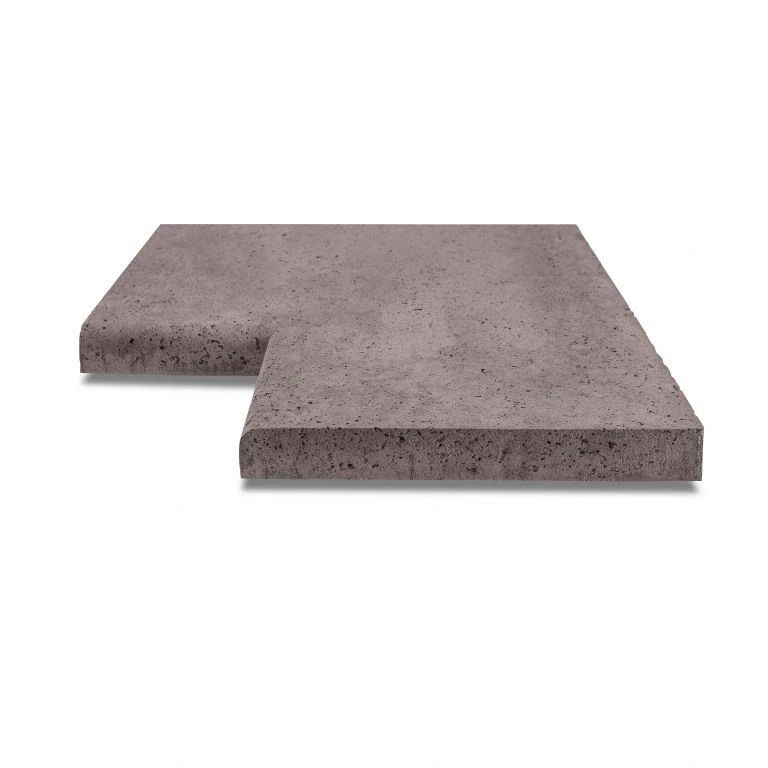 Oud hollandse zwembadrand 100x40x5 taupe