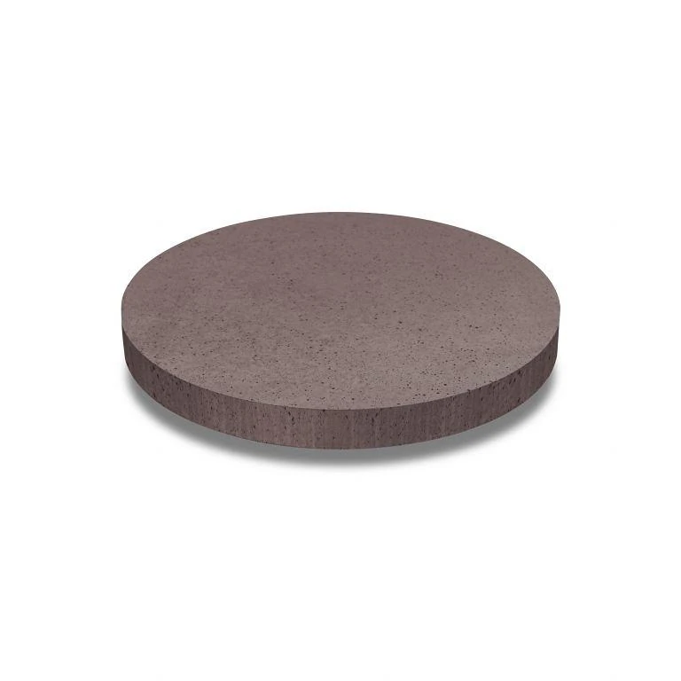 Oud hollandse tegel rond 100x100x7 taupe