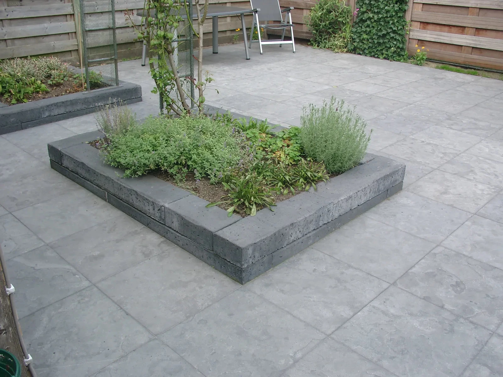 Betonbiels 12x20x100 Antra 100x20x12cm Antraciet