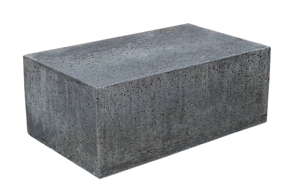 Schellevis Oudhollands Antraciet Poef 60x40x100cm