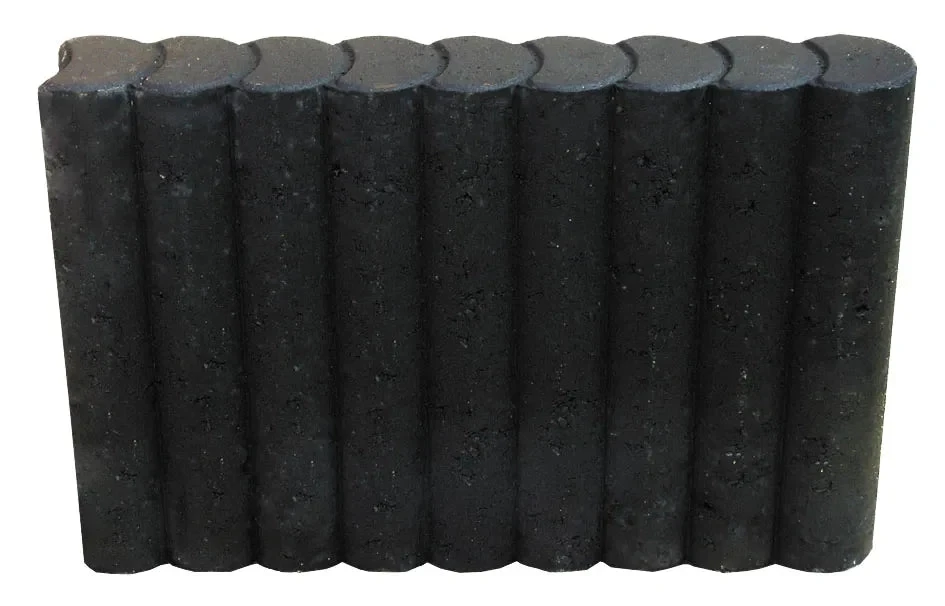 Rondoband 8x50x50cm Grijs