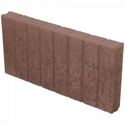 Mini Quadrobandpalissade Bruin 25x6