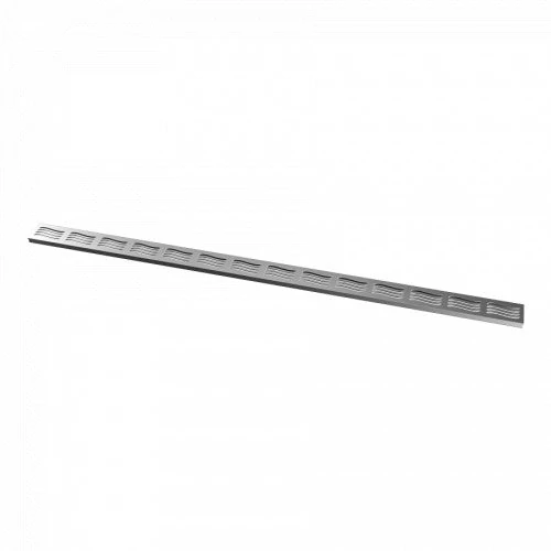 Ultra Drain Silverline Wave Rooster - 1 ds (2 st) Silver 120x10cm