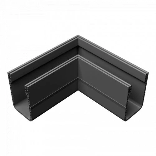 Ultra Drain L-hoekstuk Grijs