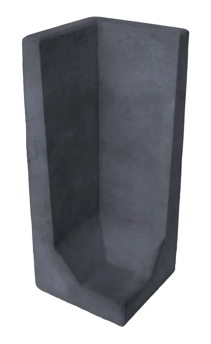 L-Hoekelement 40x100x40cm Grijs