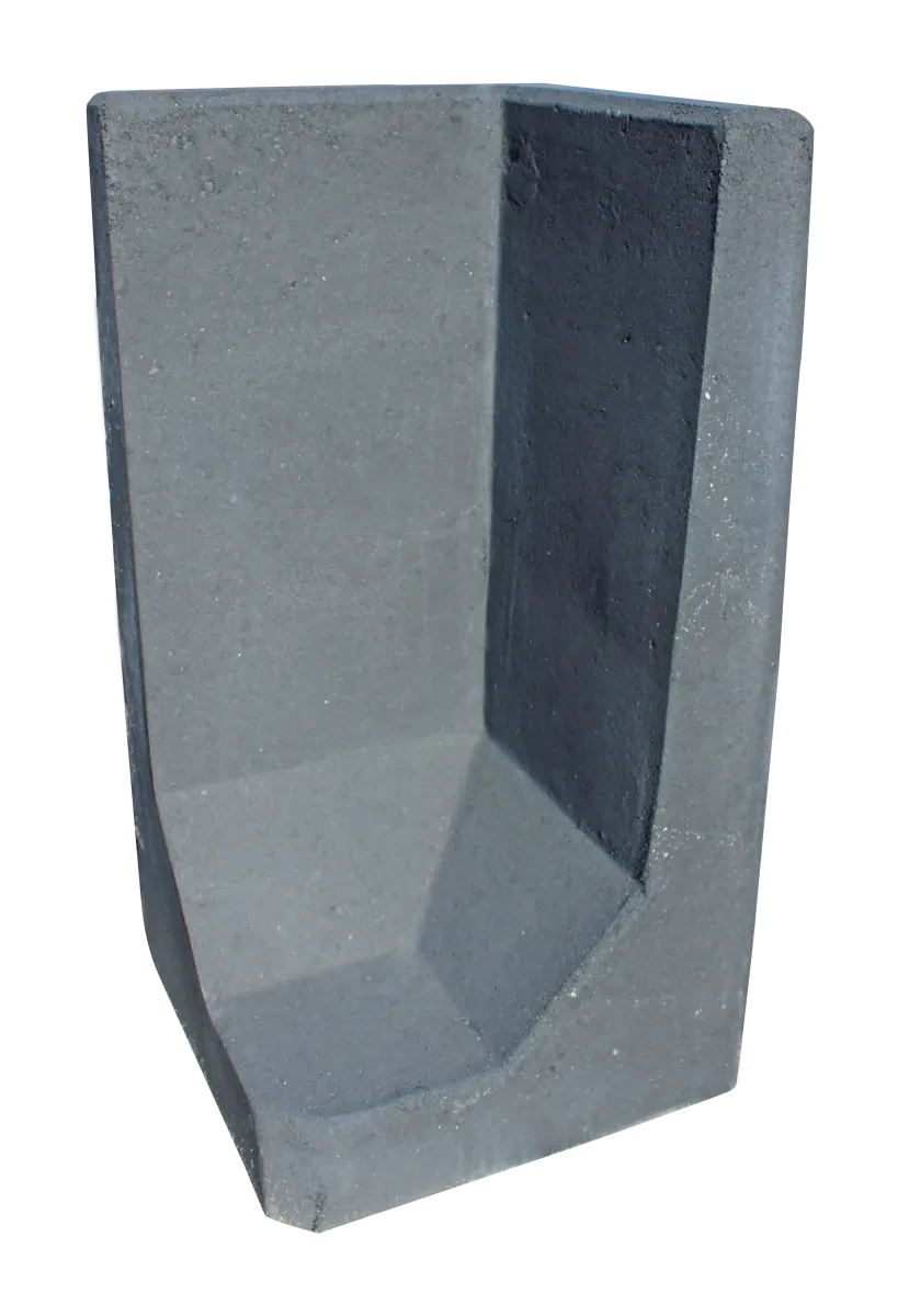 L-Hoekelement 40x80x40cm Antraciet