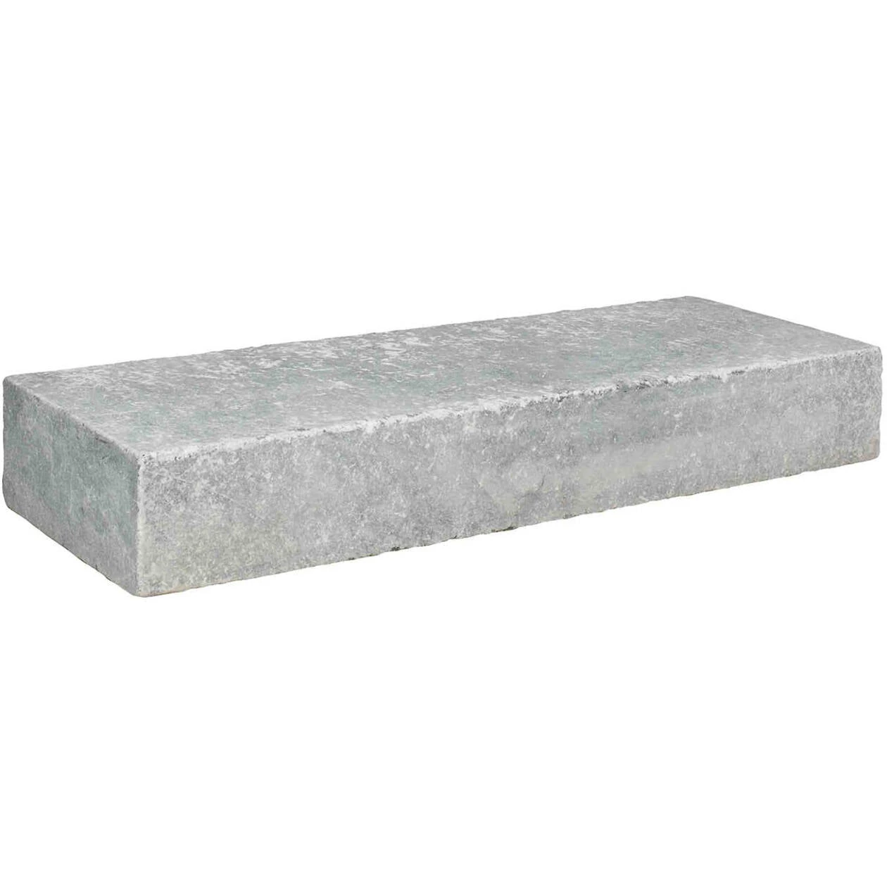 Bloktrede Antique Blue Light 100x35x15 cm