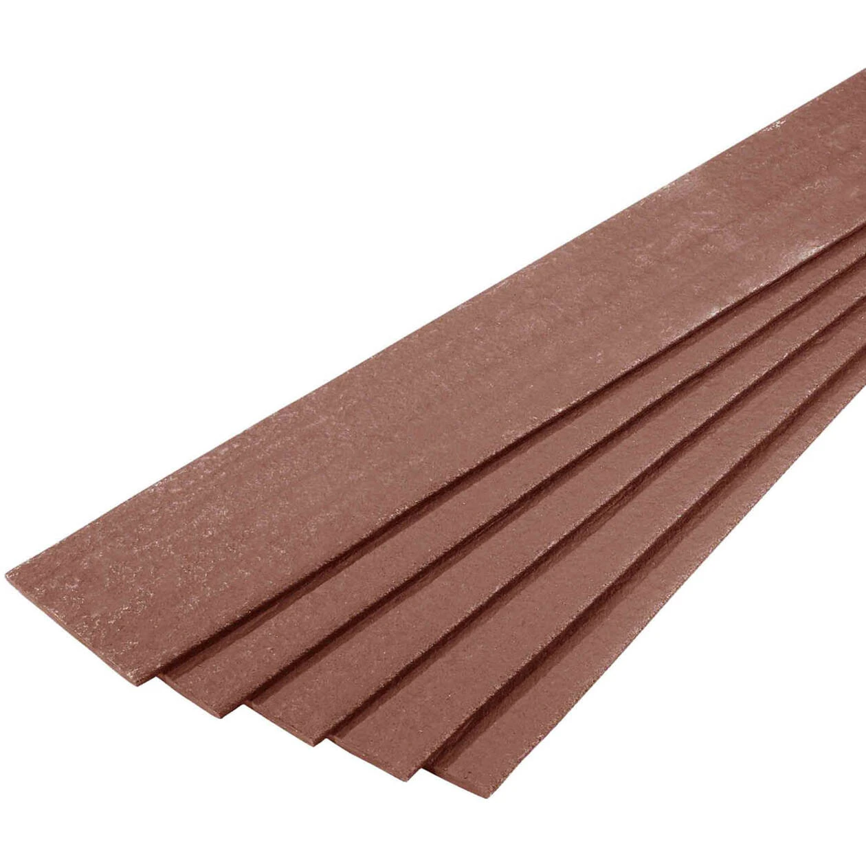 Ecoborder Plank 2 m x 14 cm x 1 cm BROWN