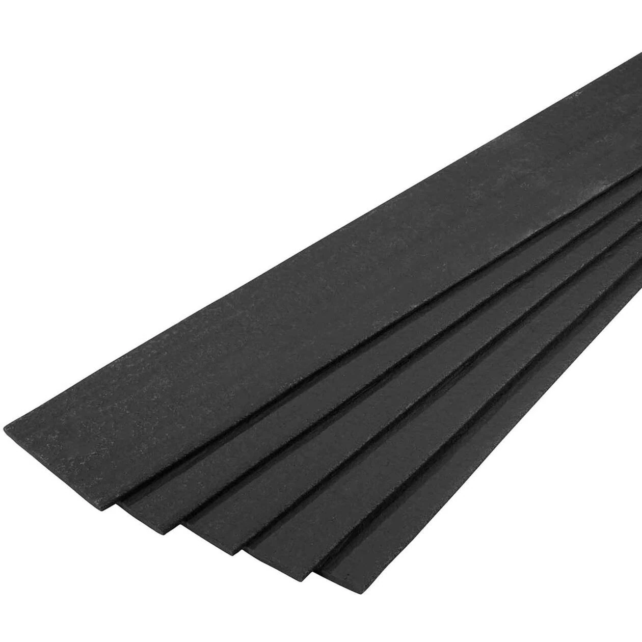 Ecoborder Plank 3 m x 14 cm x 1 cm BLACK