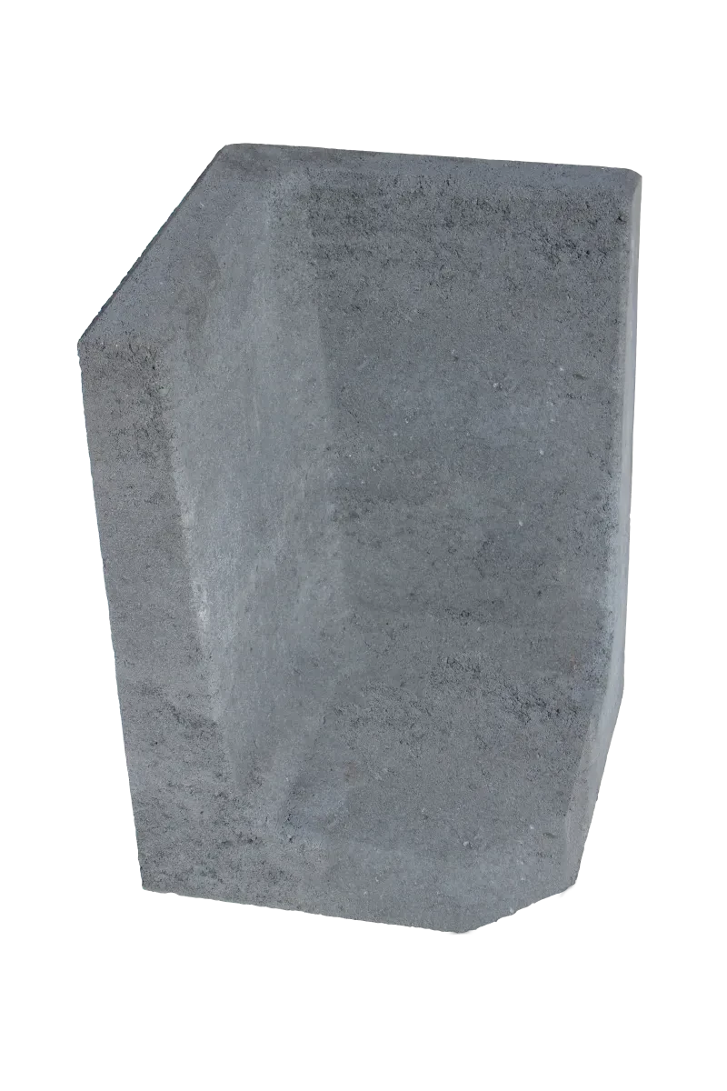 L-Hoekelement 40x50x40cm Antraciet
