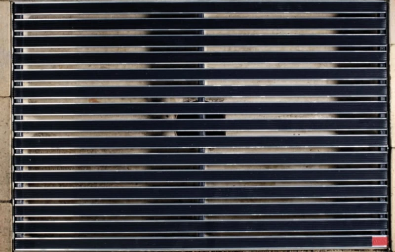 ACO Schoonlopermat rubberstroken 100x50 cm