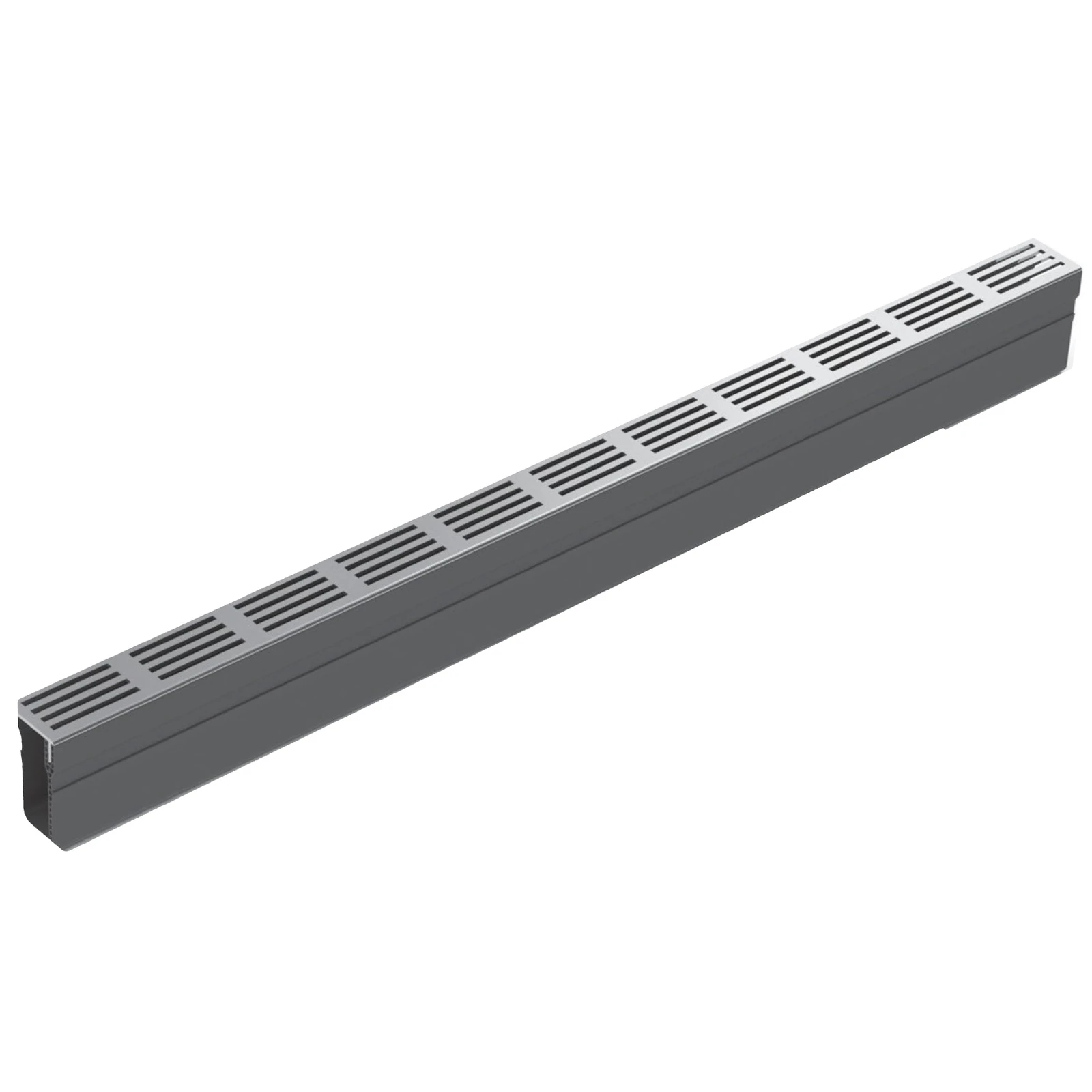 ACO Slim-Line met Blank alu rooster 100