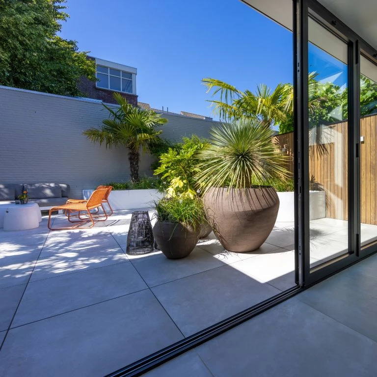 GeoCeramica® Concreet 60x60x4cm Silver