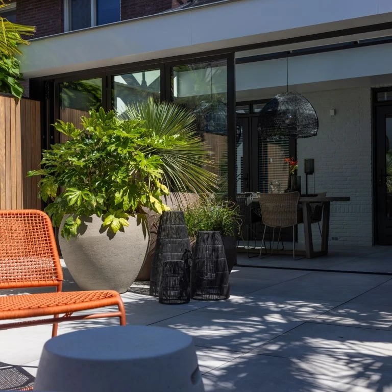 GeoCeramica® Concreet 60x60x4cm Silver