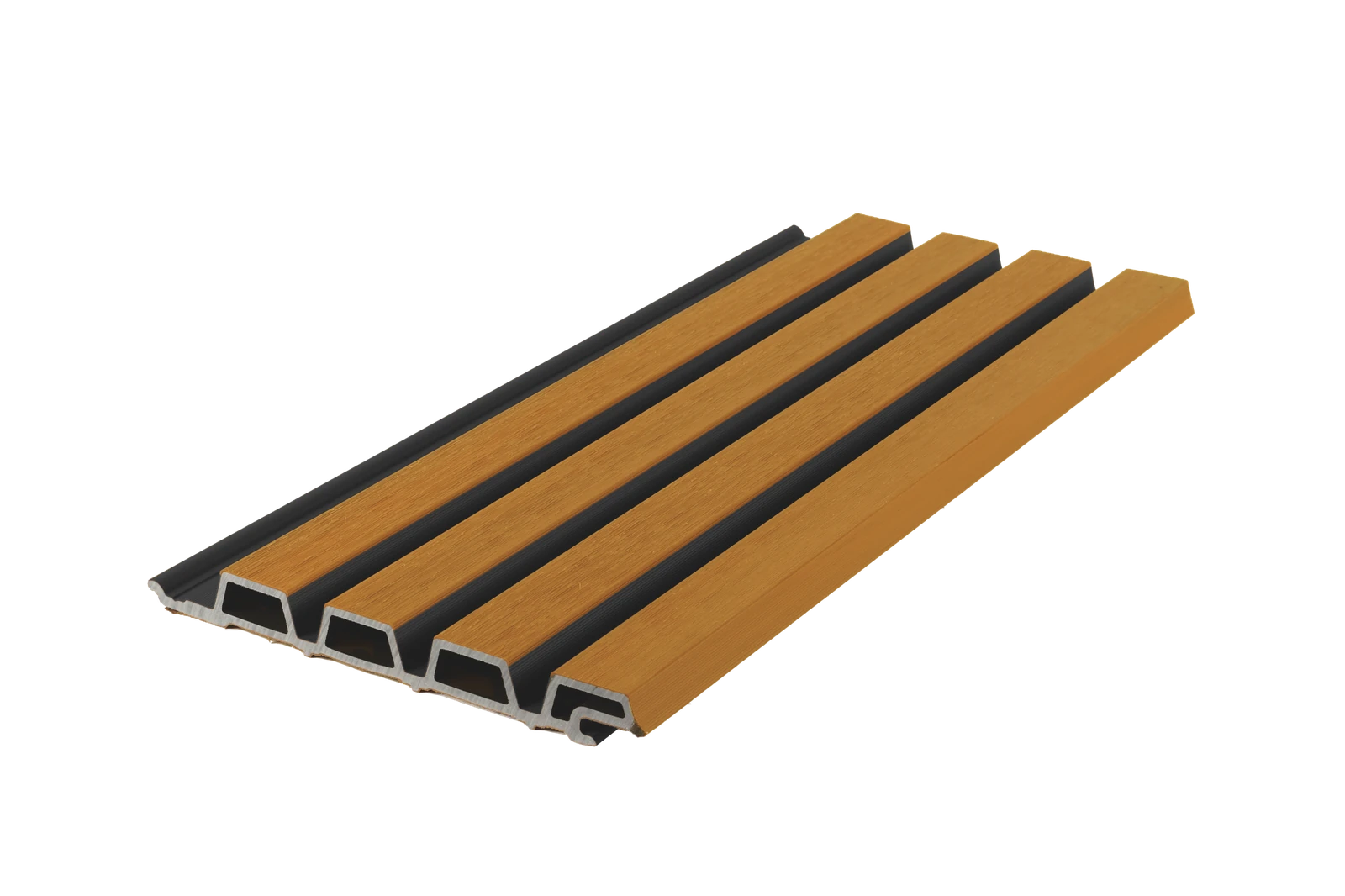 Composiet gevelbekleding Rhombus Eiken/Zwart