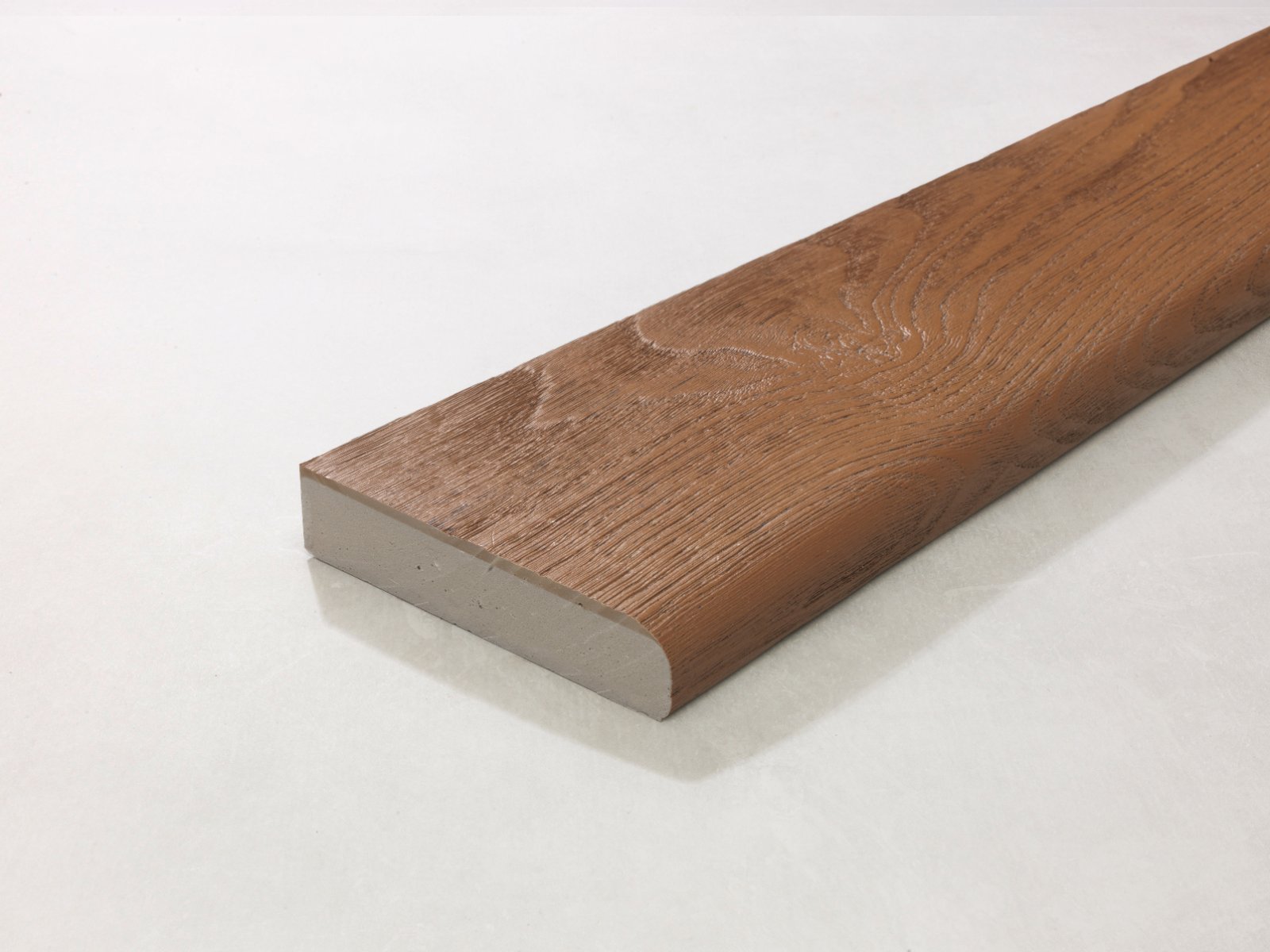 Millboard Bullnose Board Coppered Oak 3600x150x32mm