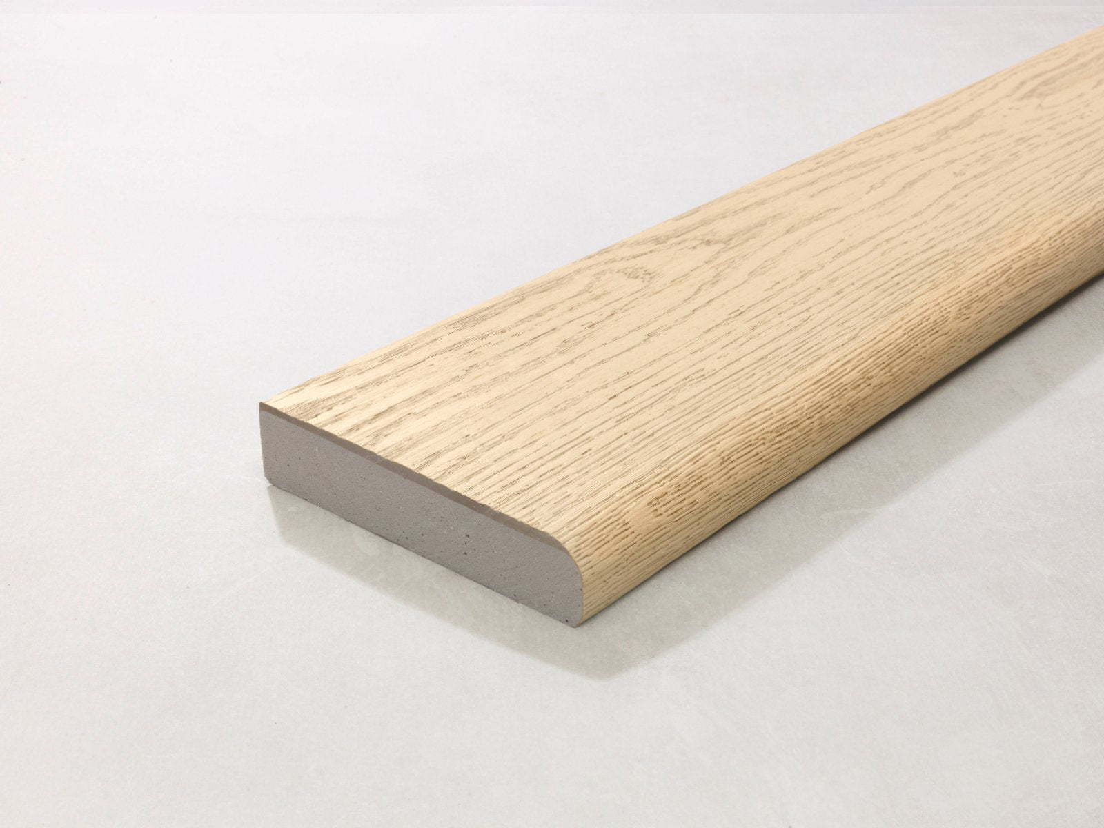 Millboard Bullnose Board Ashwood 3600x150x32mm