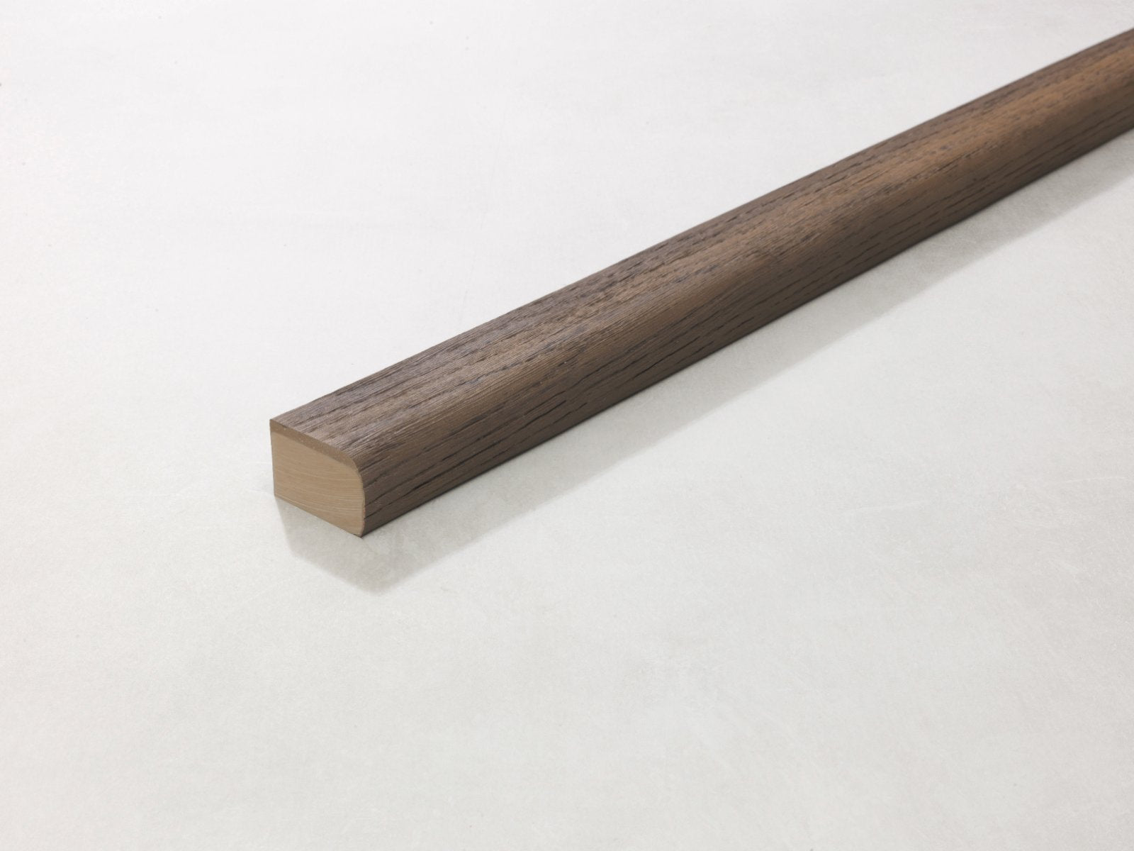 Millboard Bullnose Edging Flex Antique Oak 2400x50x32mm