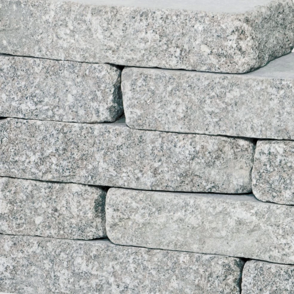 Stapelblokken Graniwall – Grey Rockface