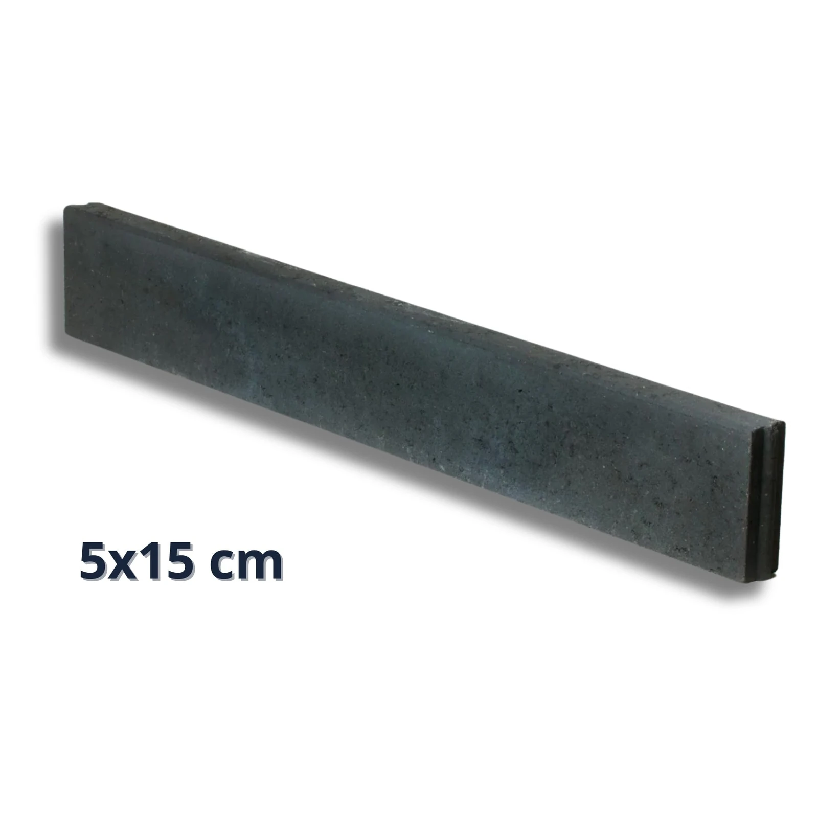 Opsluitband zwart / antraciet 6x20x100
