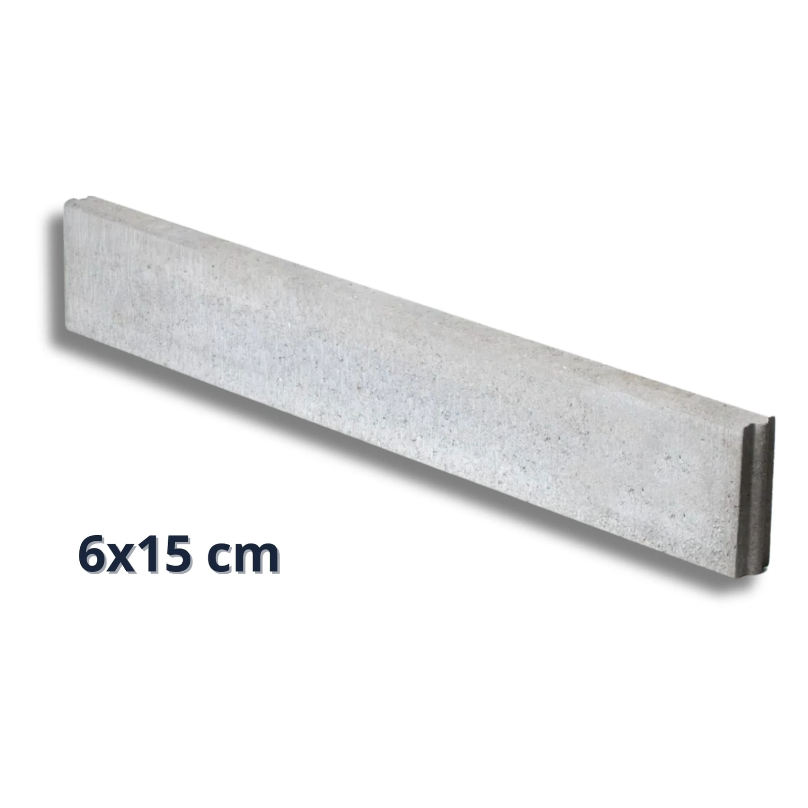 Opsluitband grijs 6x15x100