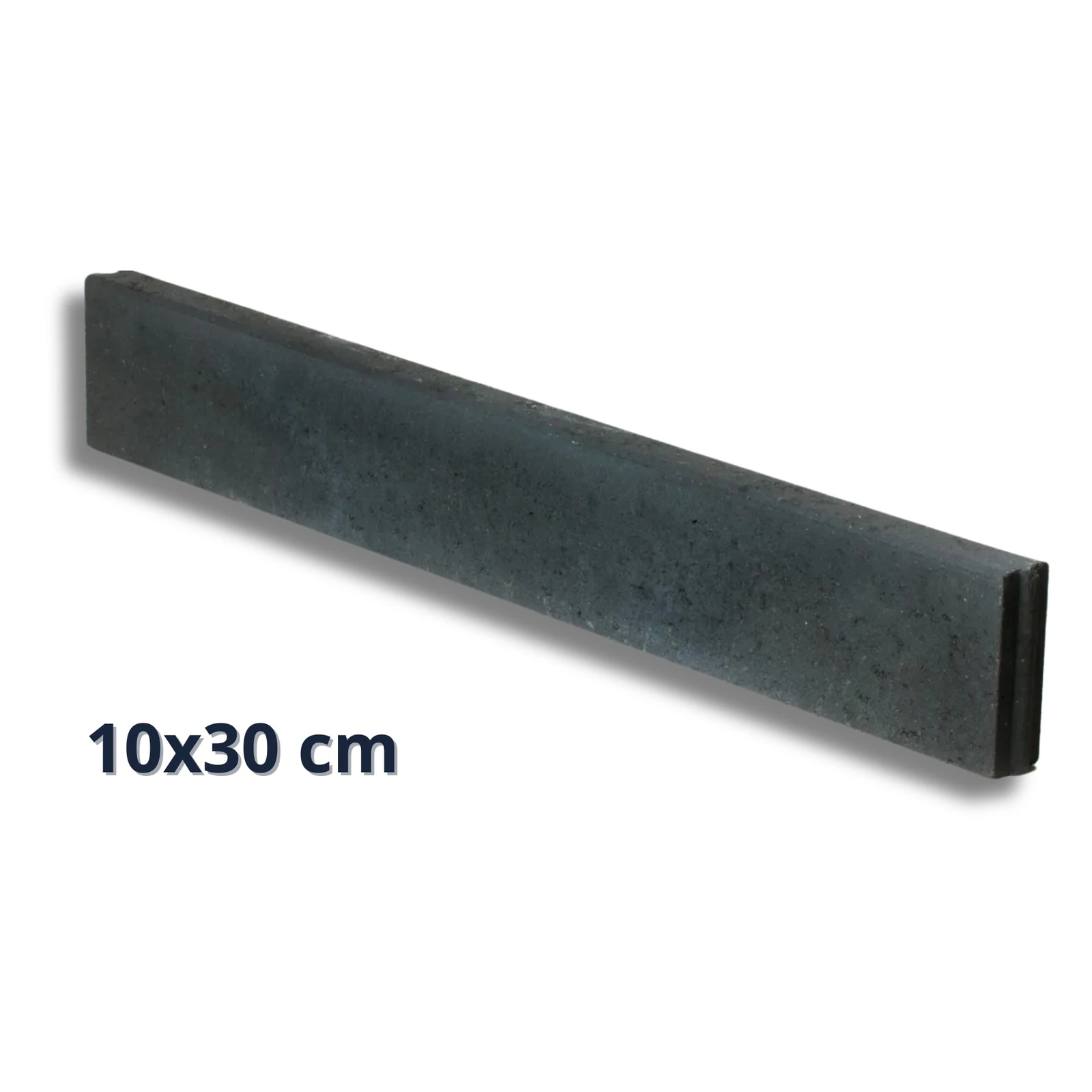 Opsluitband zwart / antraciet 10x30x100