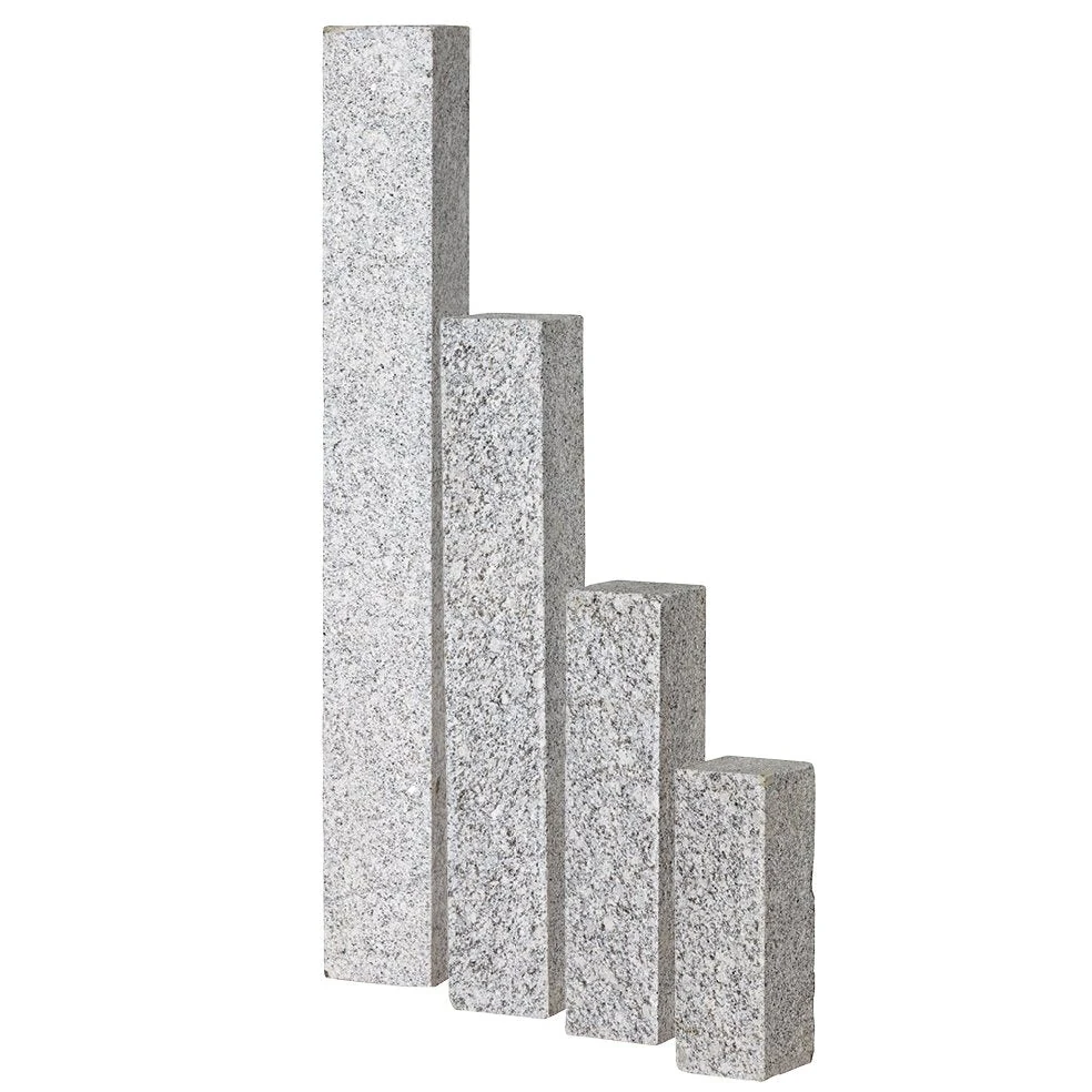 Palissades Graniet Lichtgrijs Piazzo Linea 30x12x12cm