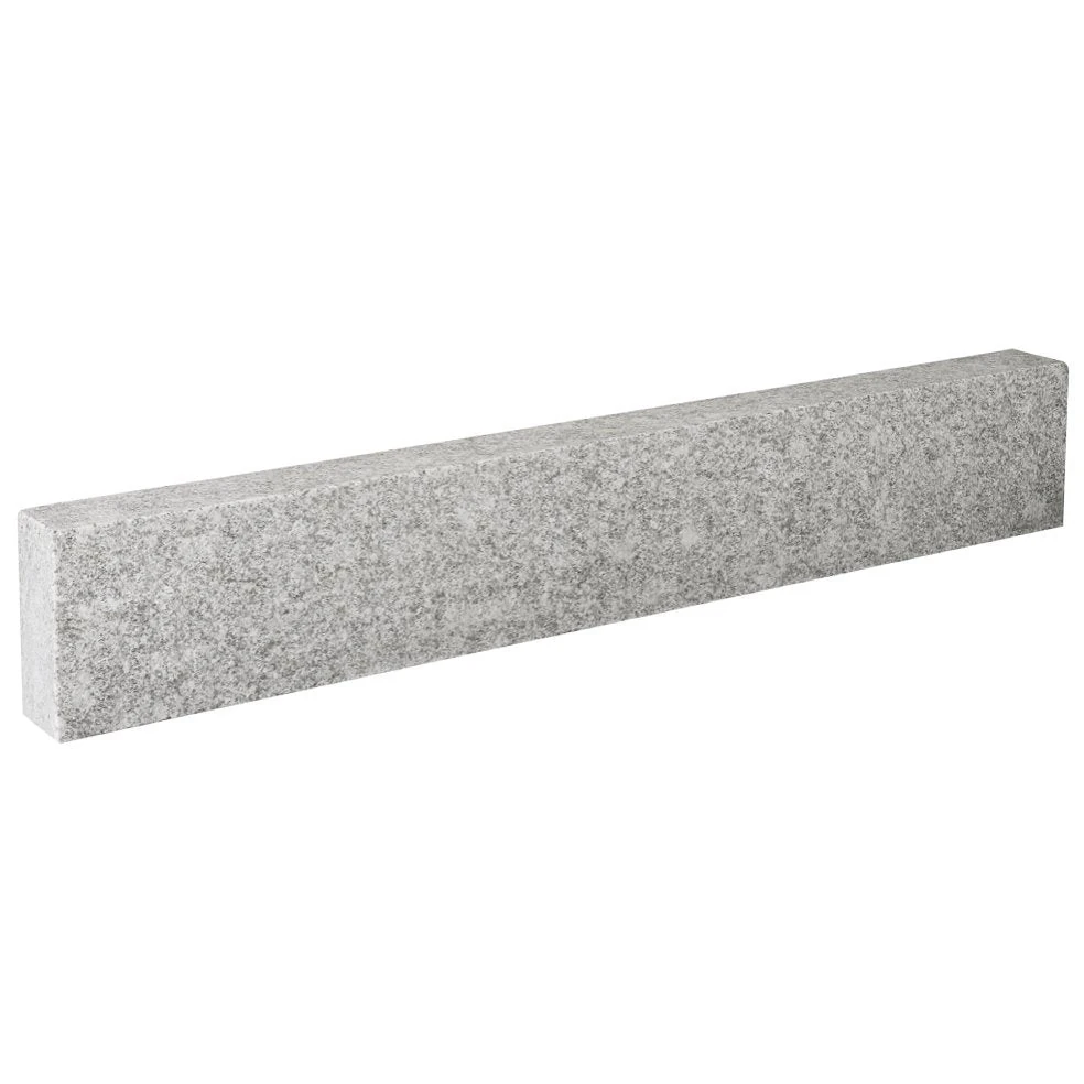 Opsluitbanden Graniet Lichtgrijs Piazzo Linea 100x5x20cm
