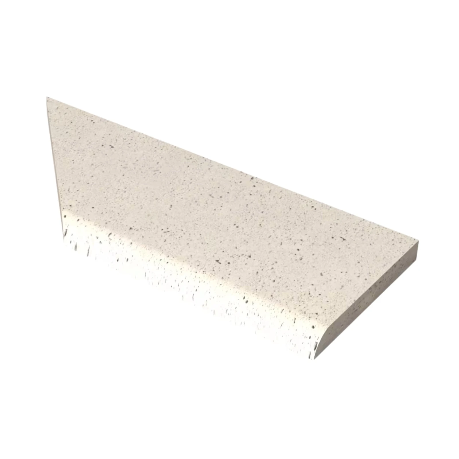 Schellevis Oudhollands Zwembadrand Creme Hoek Rechts 100/ 40x5x100cm