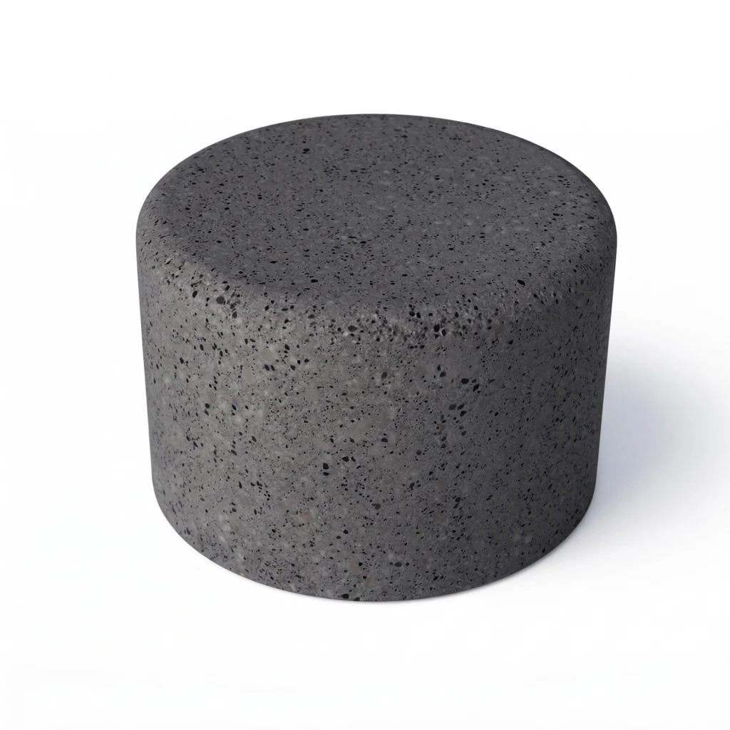Schellevis Oudhollands Antraciet Zitelement Rond 60x40 60x60x40cm