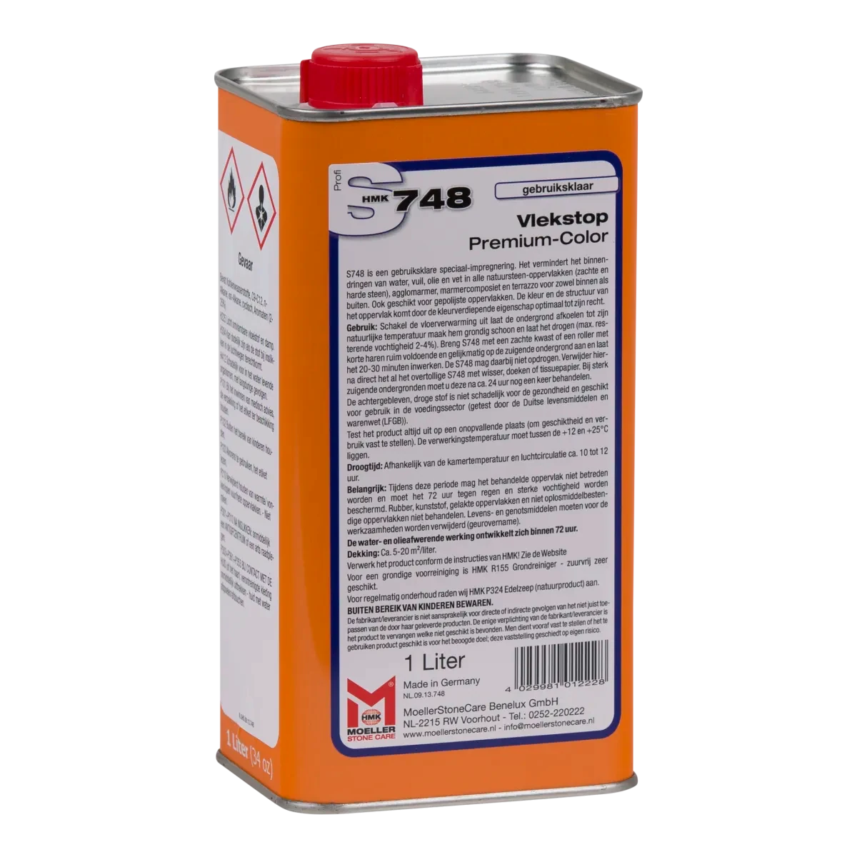 HMK S748 - Vlekstop Premium Color - PRO - 1Ltr