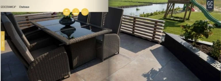 GeoCeramica® Chateaux 60x120x4cm Cotto