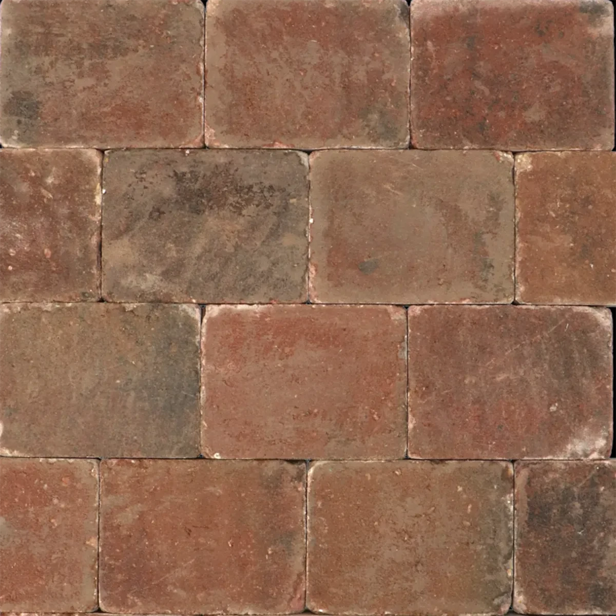 Trommelsteen brons genuanceerd 30x20x6cm