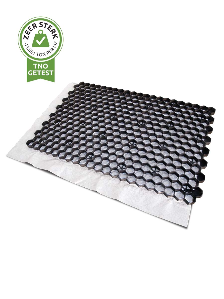Grindplaten EuroGravel® PRO zwart per m²